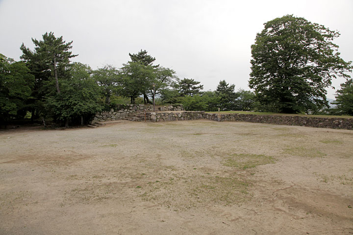 松阪城本丸・天守跡