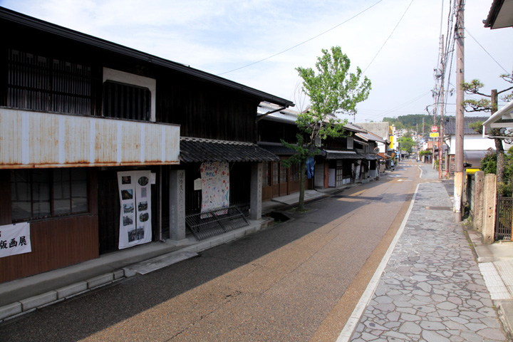 大井宿の町並み