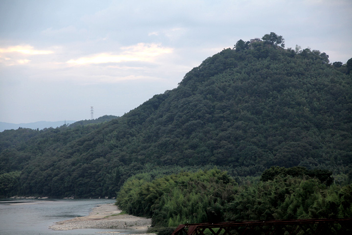 山頂の苗木城