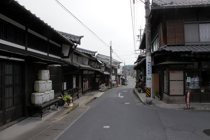 中津川宿へ中津川宿下町