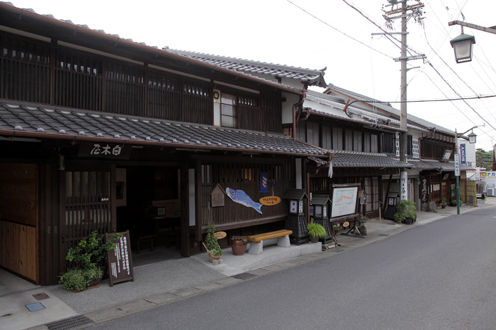 中津川宿横町