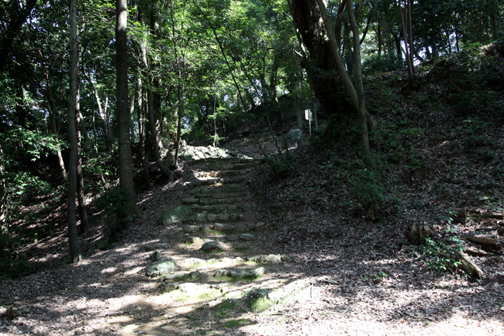 二の丸跡付近