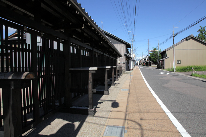 太田宿の町並み