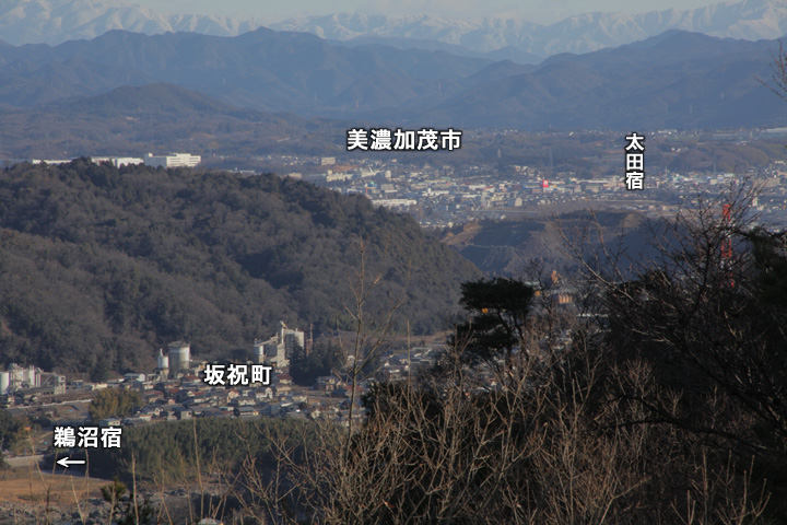 坂祝から太田宿へ