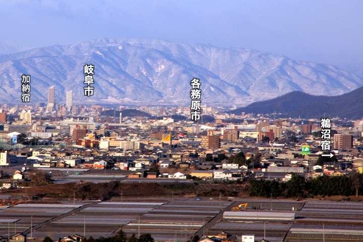 中山道(加納宿から鵜沼宿)