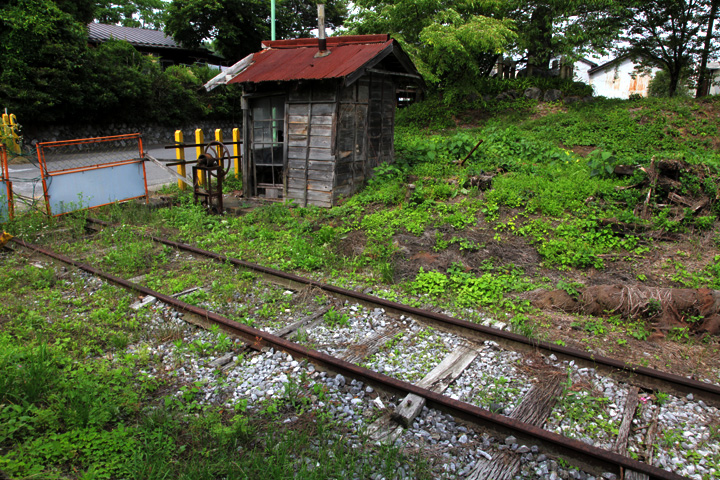 西濃鉄道石灰製造工場への引込線(廃線)