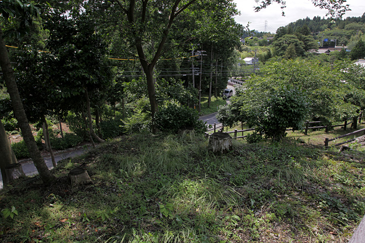 不破の関西城門跡