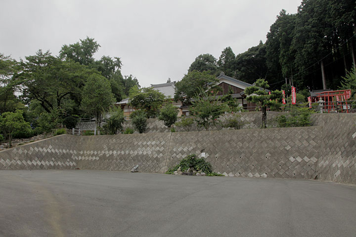 大通寺　武田軍 馬場信春、武田信豊、小山田昌行等ニ千人の陣跡