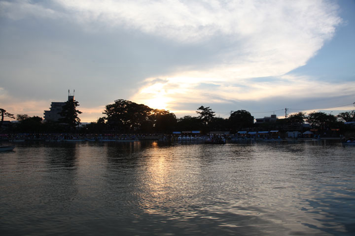 日没の天王川公園