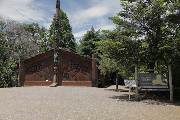 アラスカ トリンギットの家