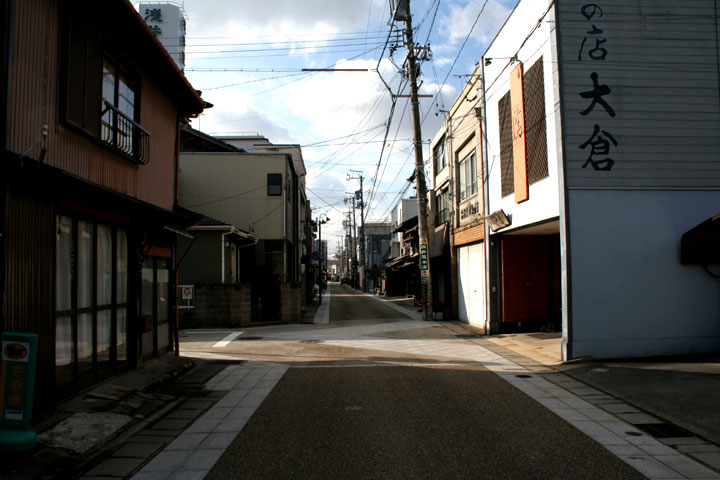 京町付近の東海道