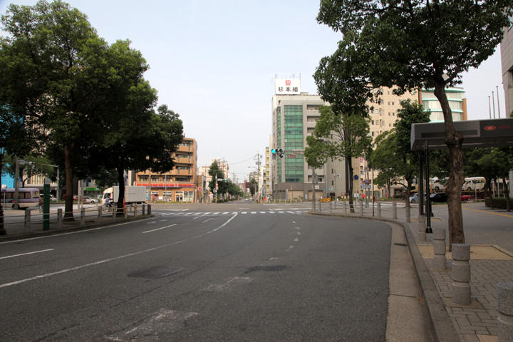 佐屋街道起点(美濃路と分岐)