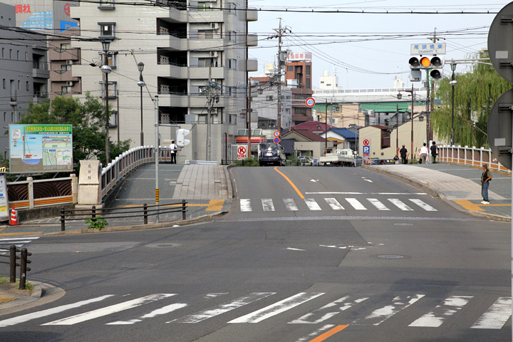 堀川を渡る佐屋街道