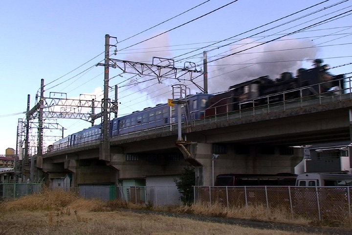 小本駅へ向かうC56