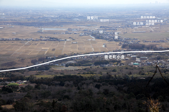 根古地方面