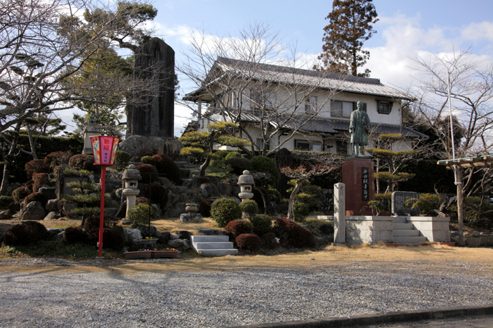 大巻薩摩工事役所跡(養老町大巻)