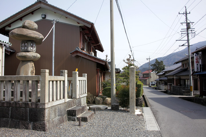 大神宮と伊勢街道(二又)