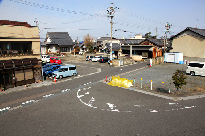 西本願寺笠松別院と岐阜街道