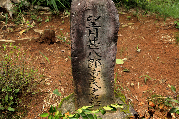 望月甚八郎重氏の墓