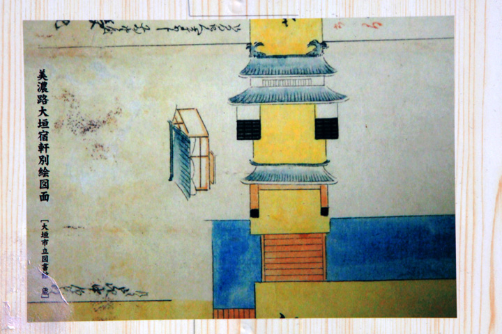 西総門跡(京口門跡)絵図
