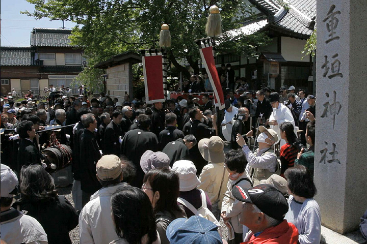 垂井 曳山まつり(八重垣神社)