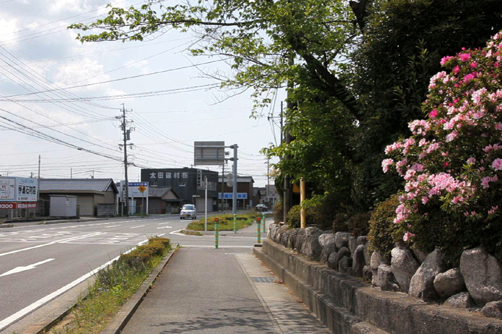 日永の追分と伊勢街道