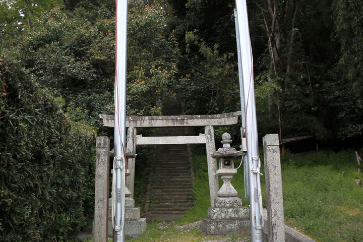 須賀神社参道の階段
