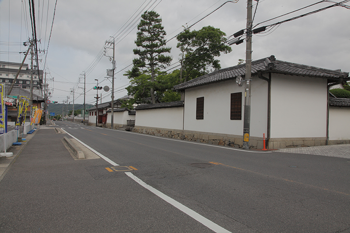 旧崇廣堂　文政4年の創建　藩校の遺構として全国的に稀な国の史跡