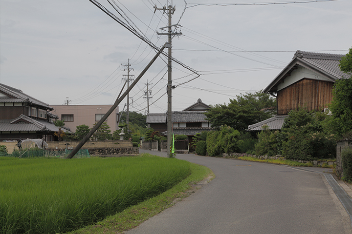 下柘植の町並み