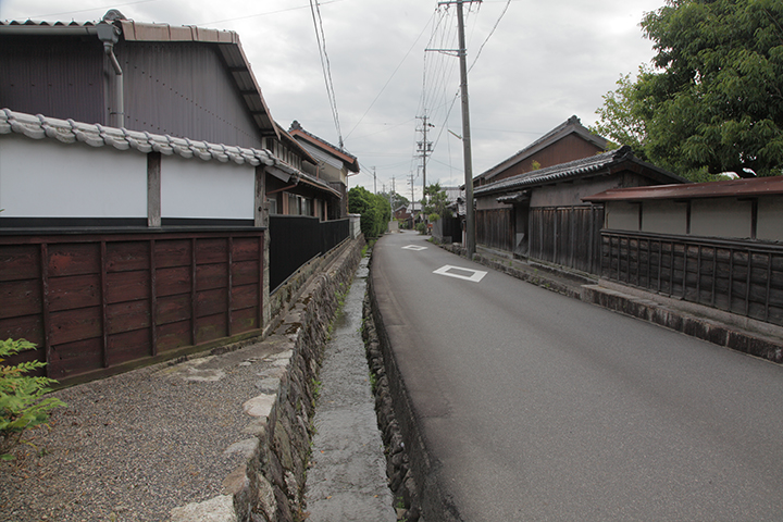 中柘植の町並み