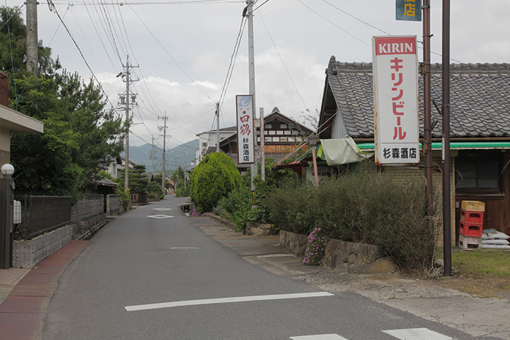 中柘植の町並み