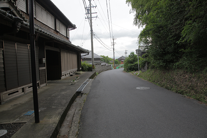 柘植町 岡鼻を通る大和街道