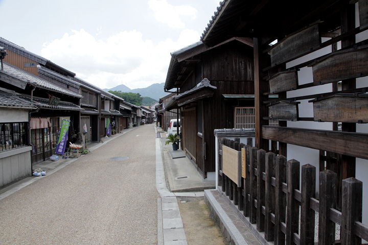 関宿 中町の町並み