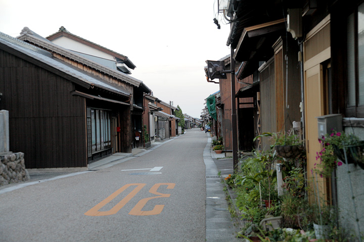 関宿 新所の町並み