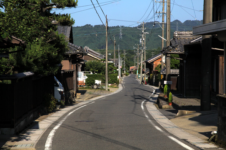 加太北在家付近の大和街道