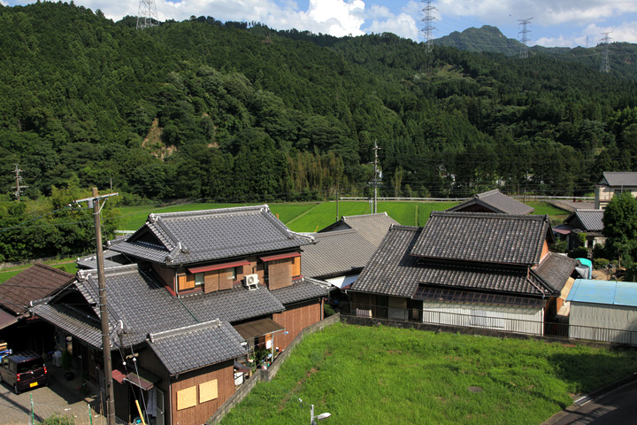 加太市場の町並み