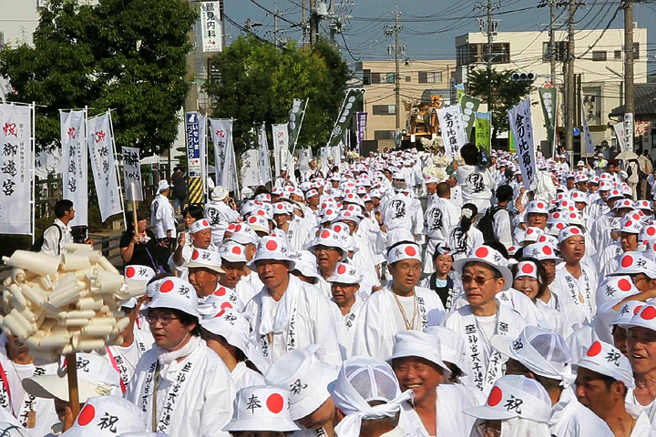 特別神領民奉献・奉曳車