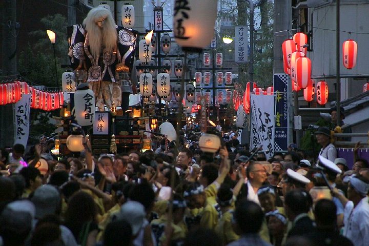 春日神社　渡祭(神社参拝)