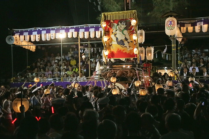 春日神社　渡祭(神社参拝)