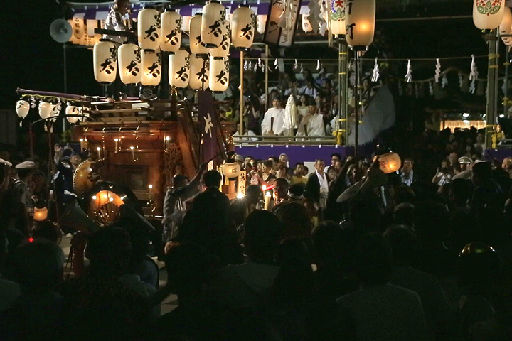 春日神社　渡祭(神社参拝)