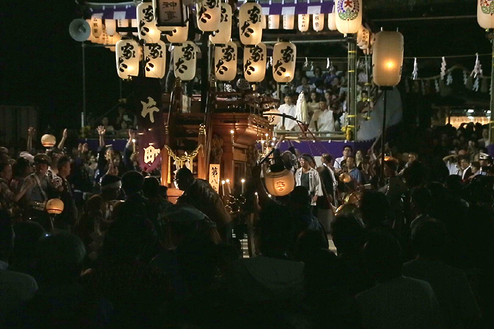 春日神社　渡祭(神社参拝)