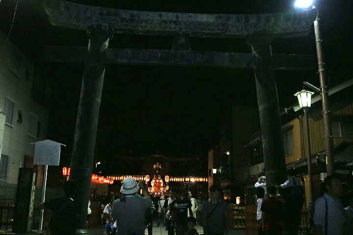 春日神社　渡祭(神社参拝)