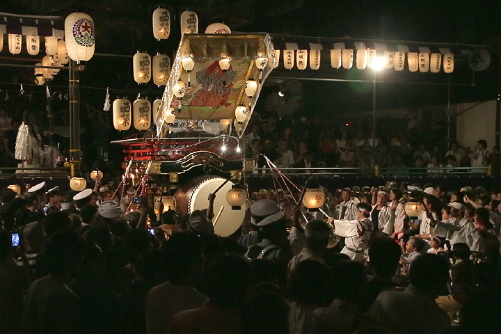 春日神社　渡祭(神社参拝)