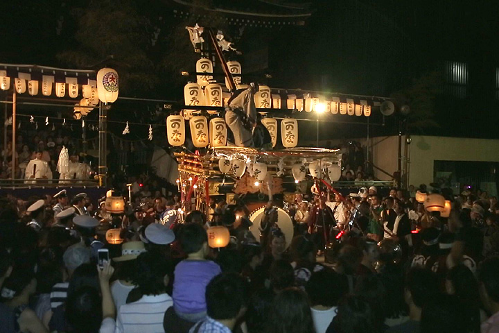 春日神社　渡祭(神社参拝)