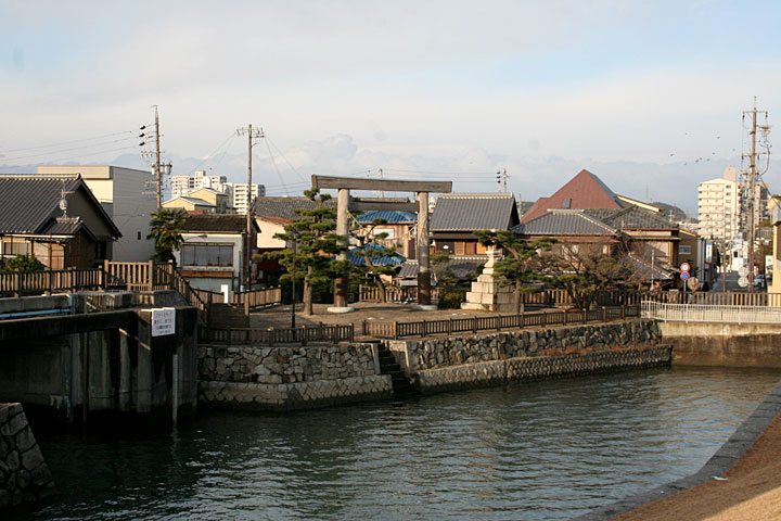 東海道桑名宿 七里渡し場跡