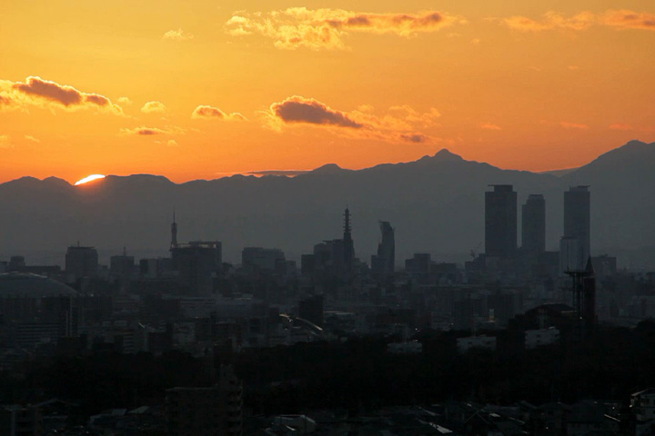 現在の名古屋市街