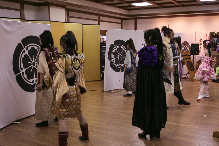 清洲城武将隊 桜華隊雷武(芸能文化館芸能の間)