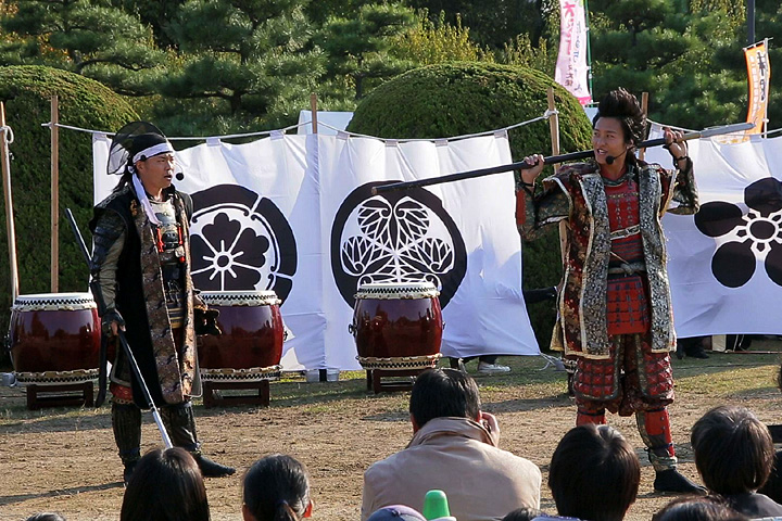 名古屋おもてなし武将隊四周年祭演舞(名古屋城西之丸)