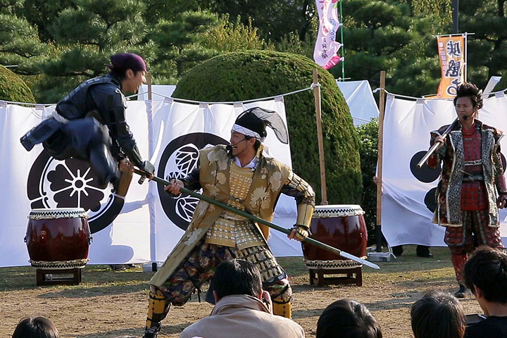 名古屋おもてなし武将隊四周年祭演舞(名古屋城西之丸)