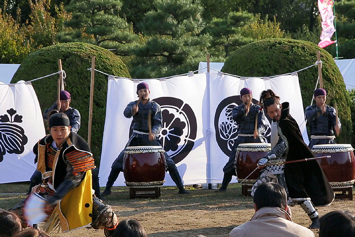 名古屋おもてなし武将隊四周年祭演舞(名古屋城西之丸)